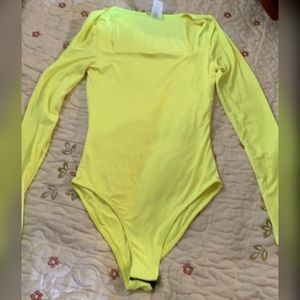 Neon body suit
